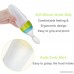 Bestgle 90ml Silicone Baby Food Squeeze Bottle Spoon Feeder with Dust Cover for Baby Toddler Infant Cereal Food Supplement - B071ZVHQ73